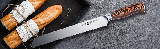 TC0712 Fiery Phoenix 9" Bread Knife