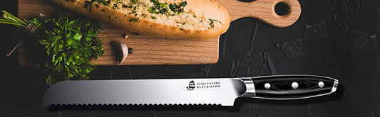 Classic Black Handle & Economic Bread Knife